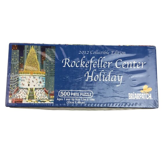 Briarpatch Rockefeller Center Holiday 2012 Collectible Edition 500 Piece Jigsaw - Picture 3 of 5
